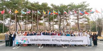 GIST, ‘글로벌 국기 게양식‘ 개최 세계 30여 개국 유학생 한자리에 사진