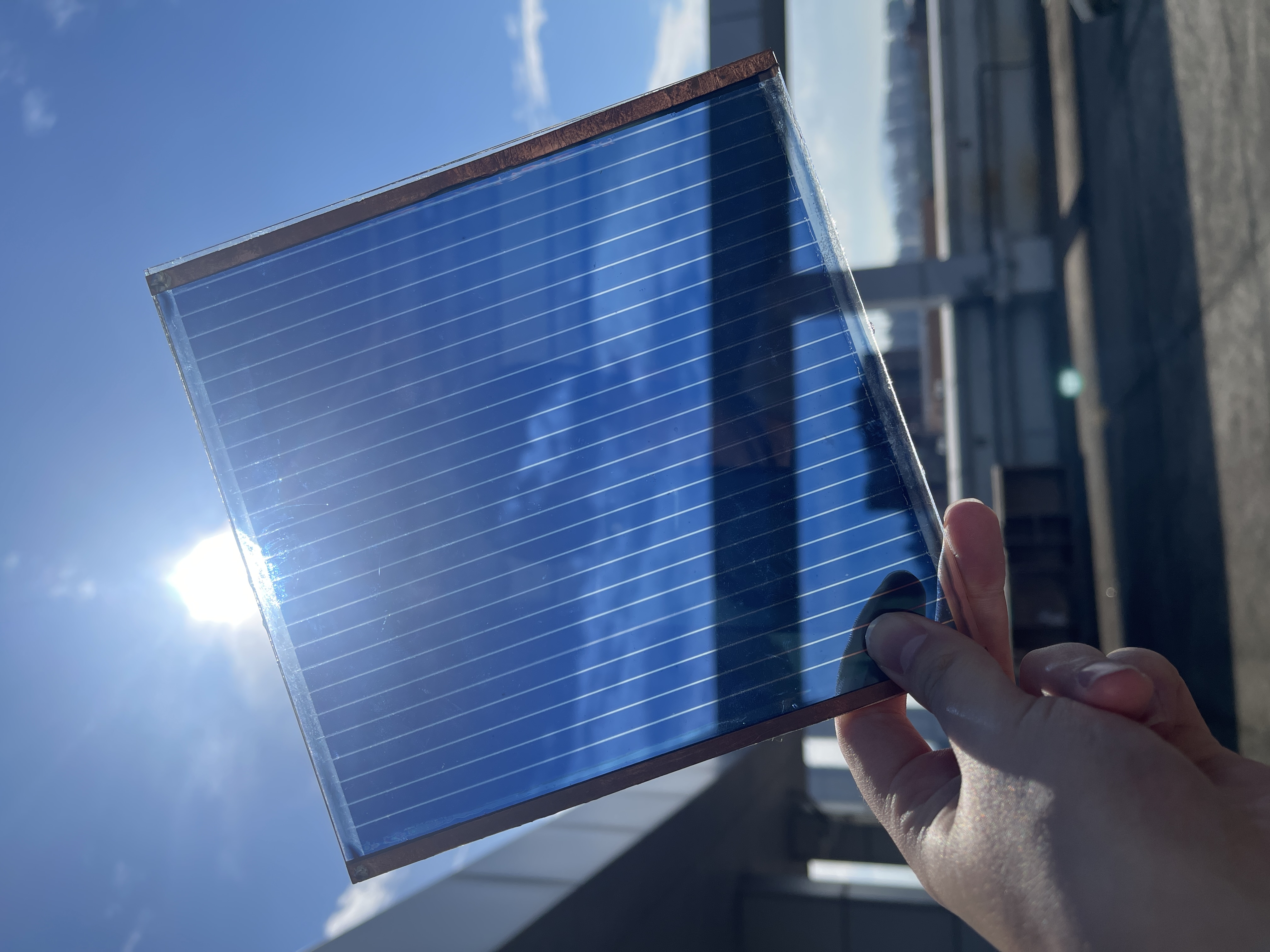 GIST achieves world's highest efficiency organic solar cell module <halogen-free solvent module field> and takes first step toward commercialization with first official certification from KOLAS 이미지