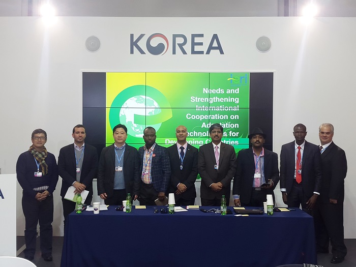 GIST International Environmental Research Institute held a seminar on adapting to climate change at COP23 이미지