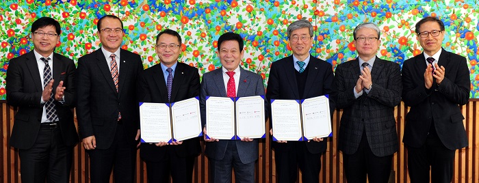 GIST signs agreements with Gwangju Metropolitan City and Haeyang City Gas, Co., to promote social development projects 이미지