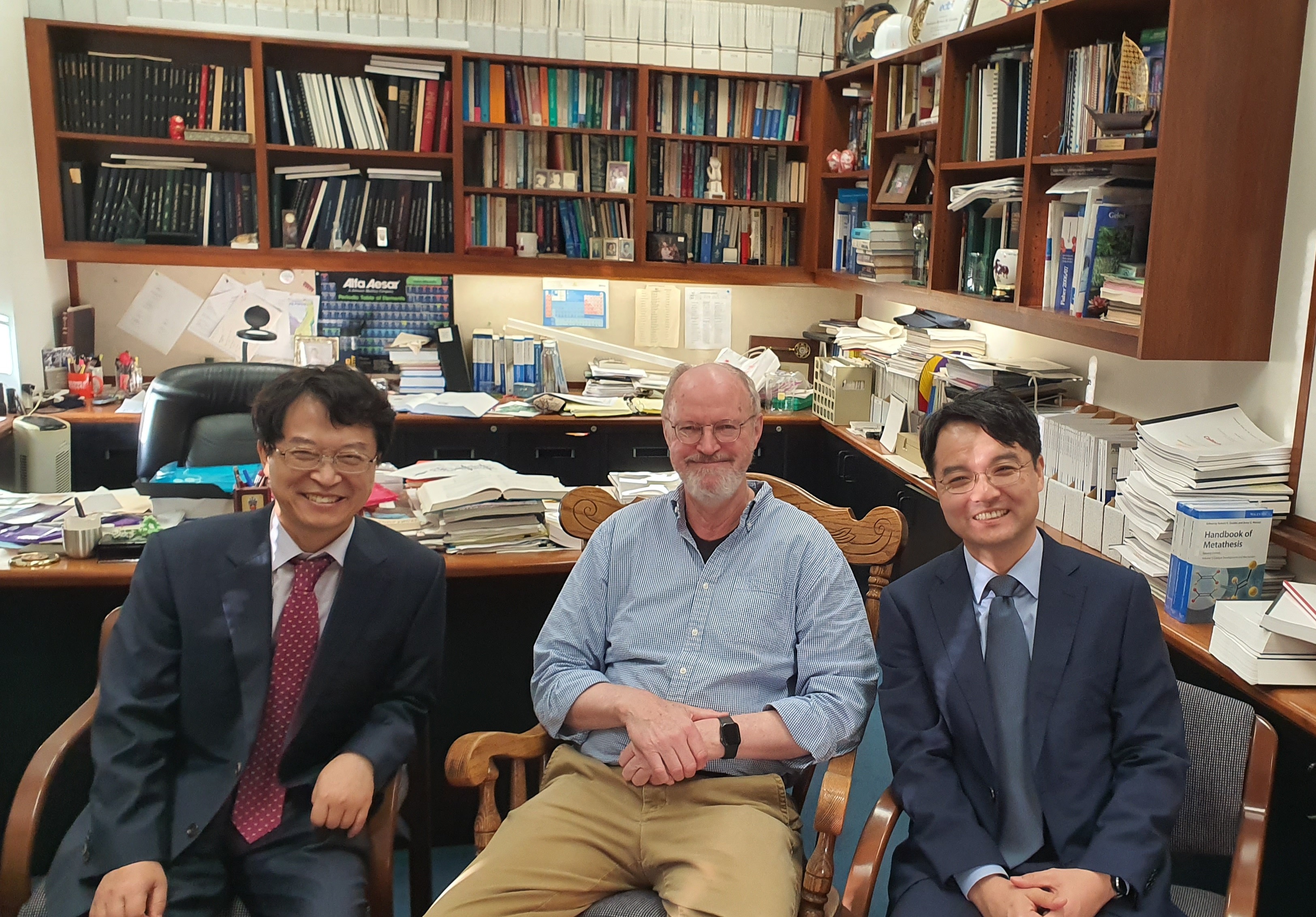 GIST Nobel Grubbs Center for Polymers and Catalysis completes the "2019 GIST Grubbs Center Seminar" at Caltech 이미지