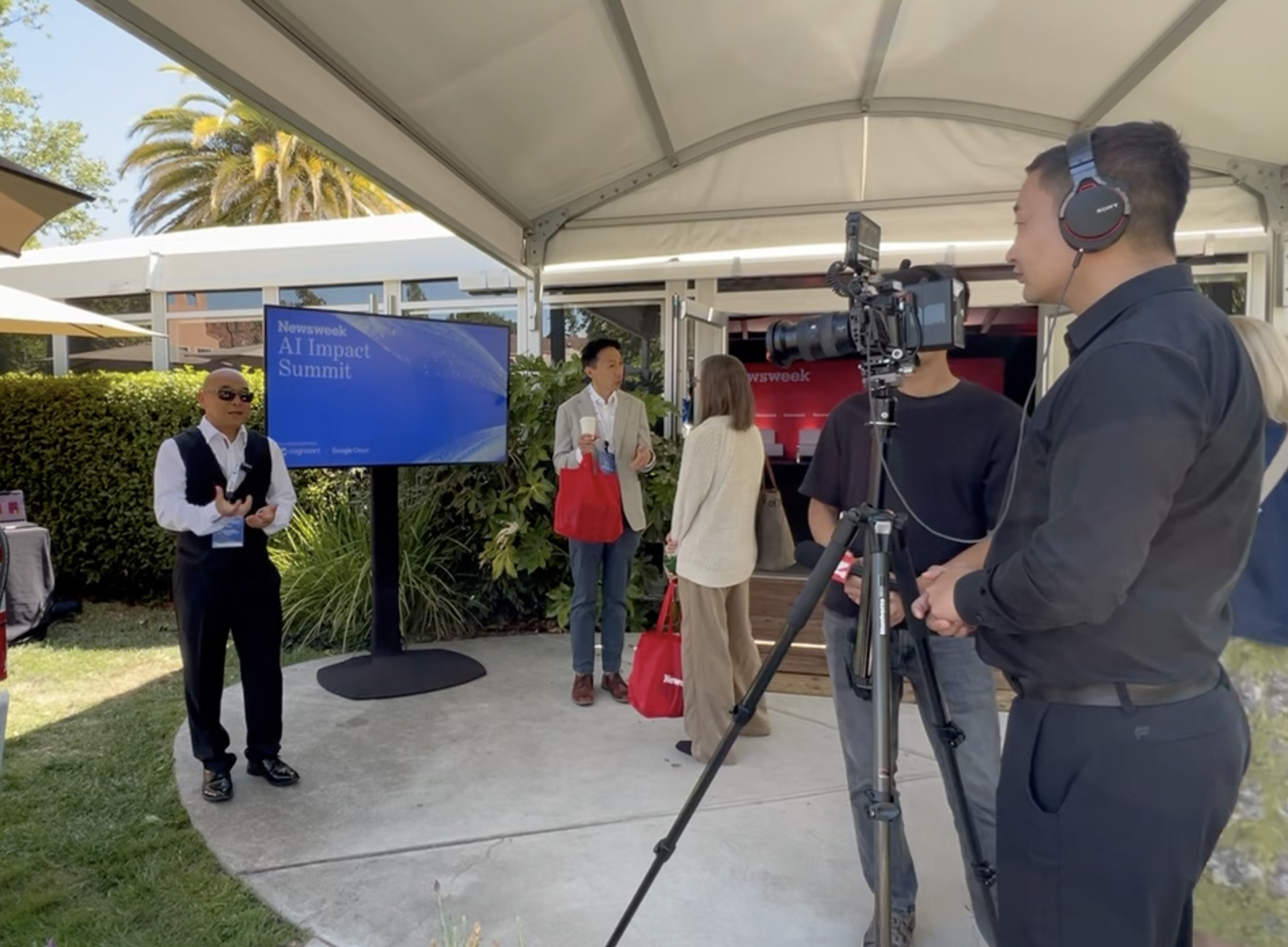 GIST's 'EVOM AI Piano' attracts global AI leaders at US Newsweek AI Summit: Korea's first AI composition and performance system, successful debut on world stage 이미지