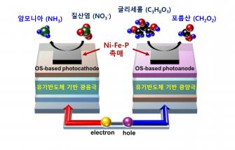 "전기 없이 오직 햇빛만으로 폐기물을 자원으로" 이상한 교수 연구팀, 태양광 기반 무전압 업사이클링 기술 세계 최고 성능 달성 사진
