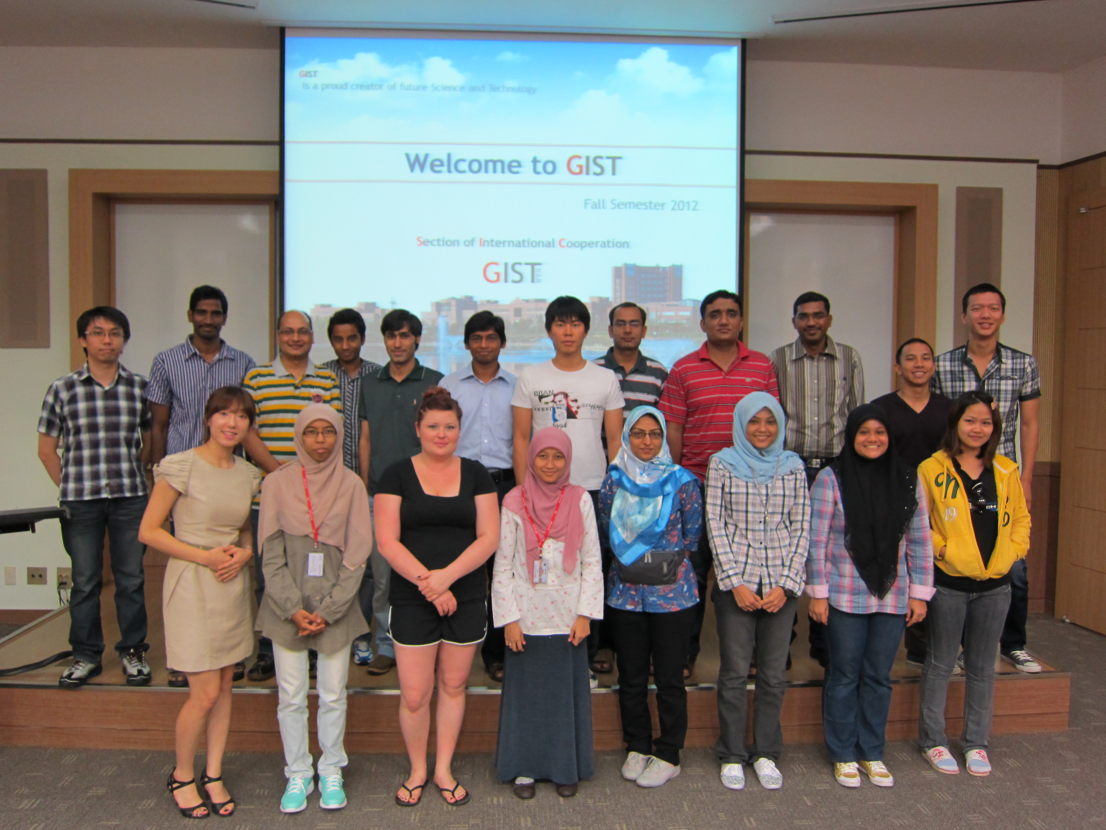 New Foreign Student Orientation held for 2012 Fall Semester 이미지