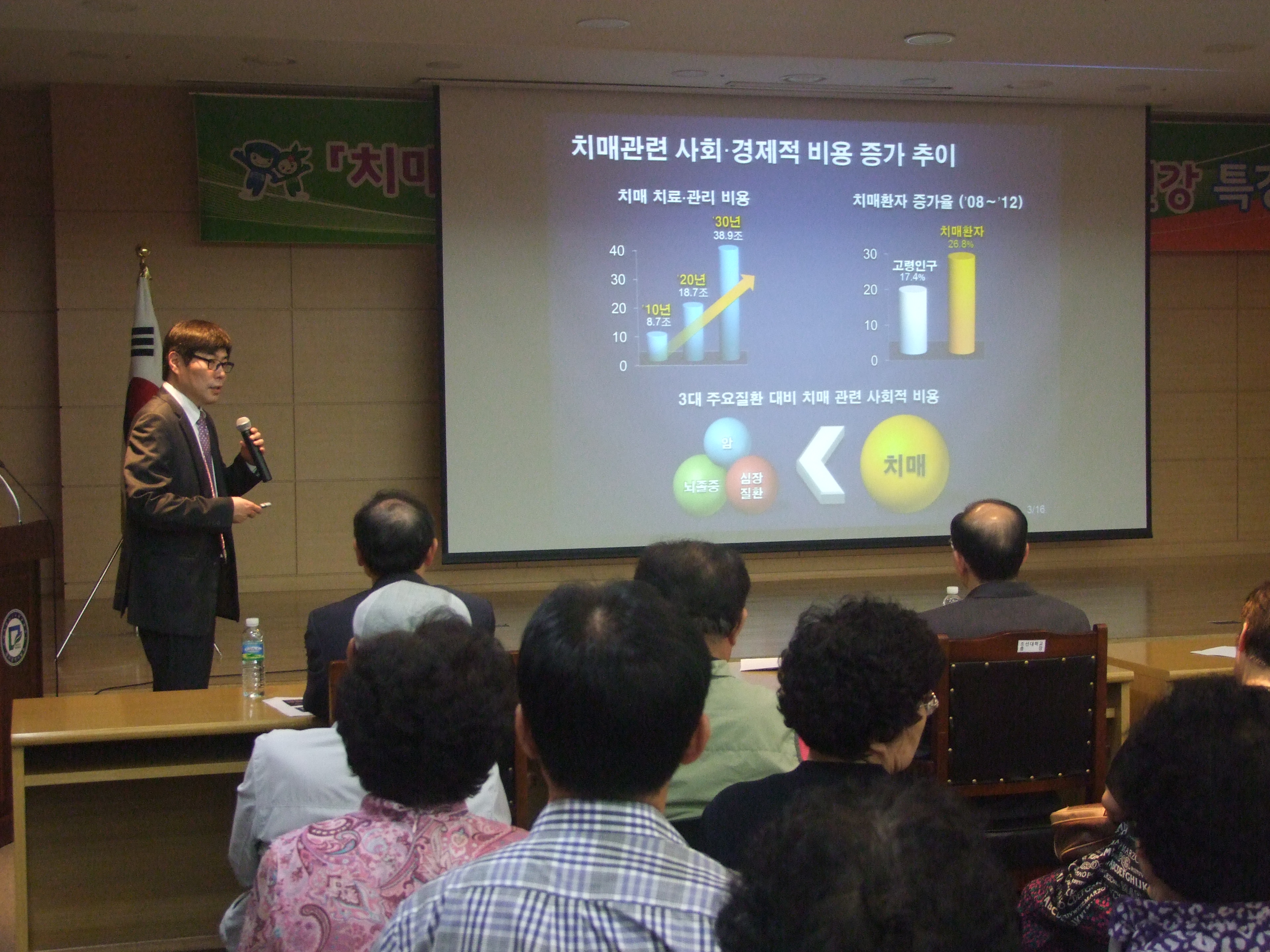 GIST - Namgu District Office - Chosun University report on the result of the dementia diagnosis program 이미지