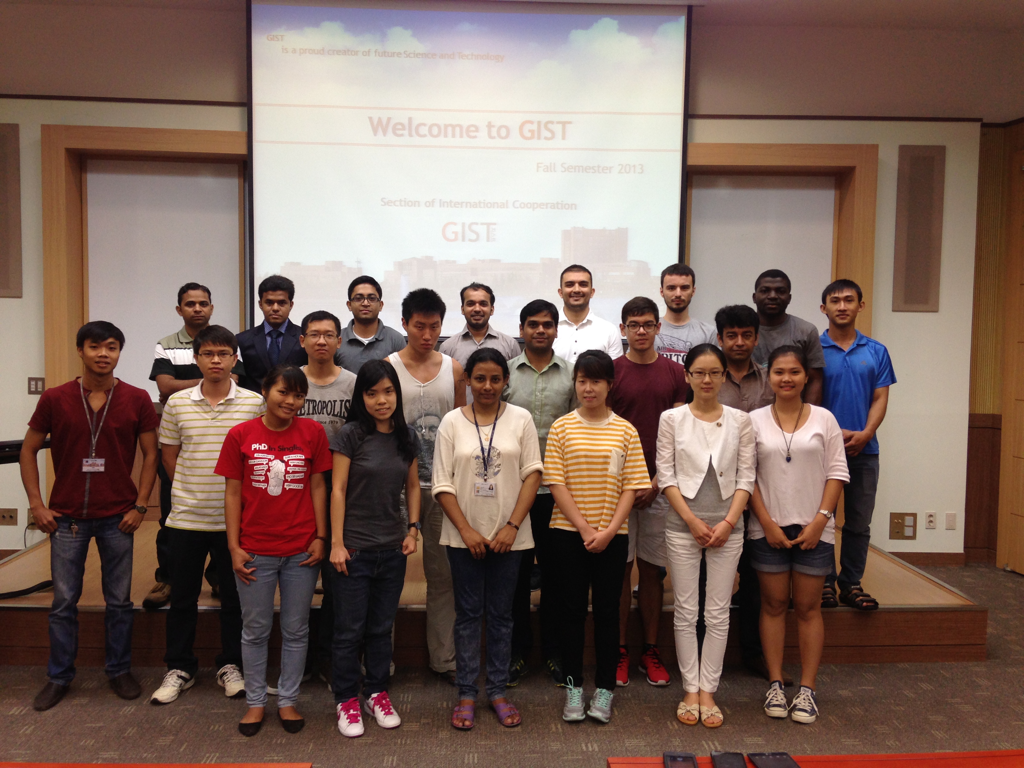 2013 fall semester orientation for foreign students 이미지