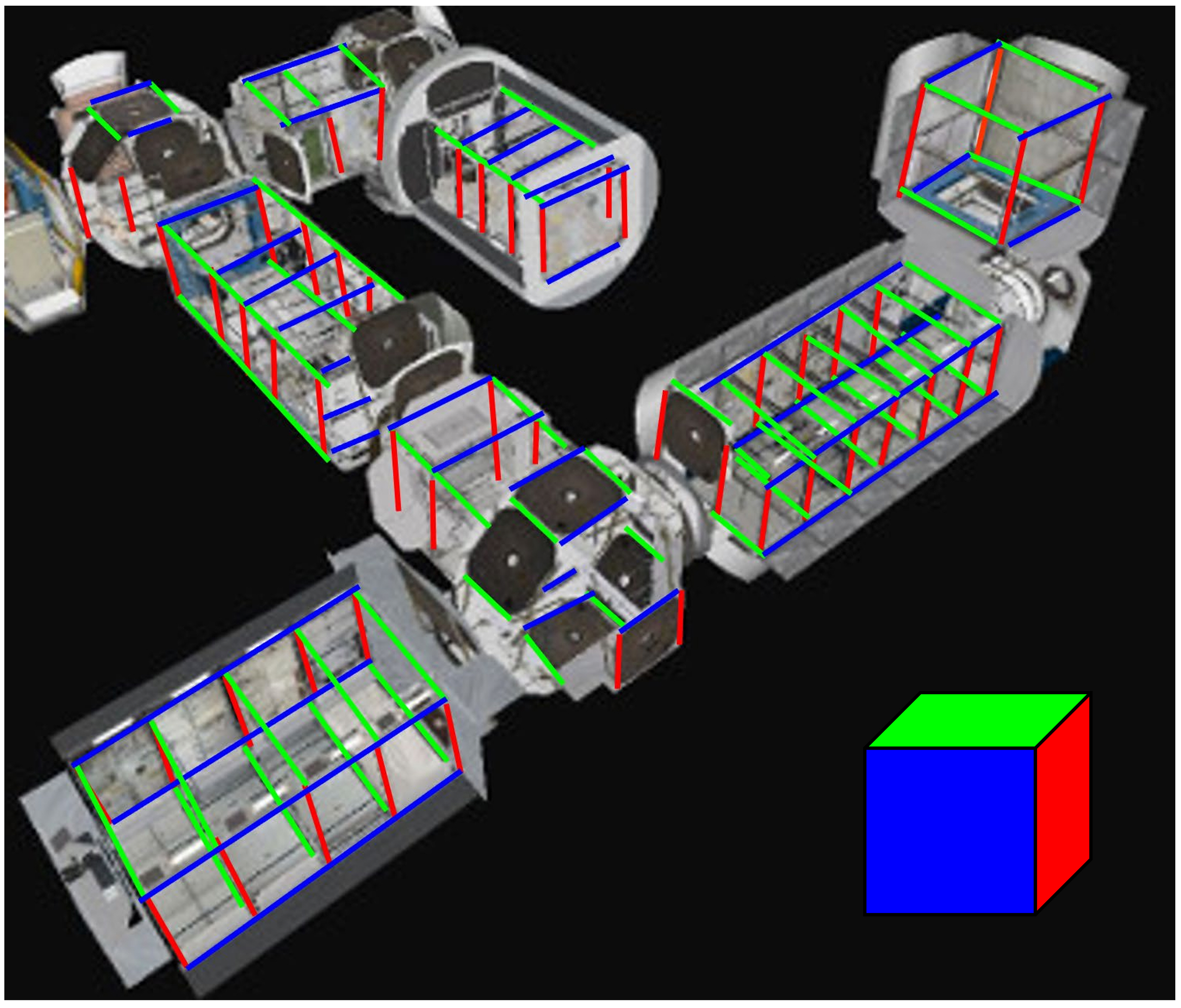 "Even in a zero-gravity space station, the rotational error is only 1.43°" Professor Pyojin Kim's team and NASA develop a space robot direction control technology that accurately finds a three-dimensional target point 이미지