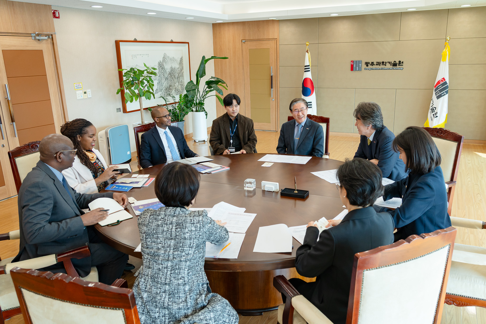 주한 탄자니아 대사관 접견 이미지