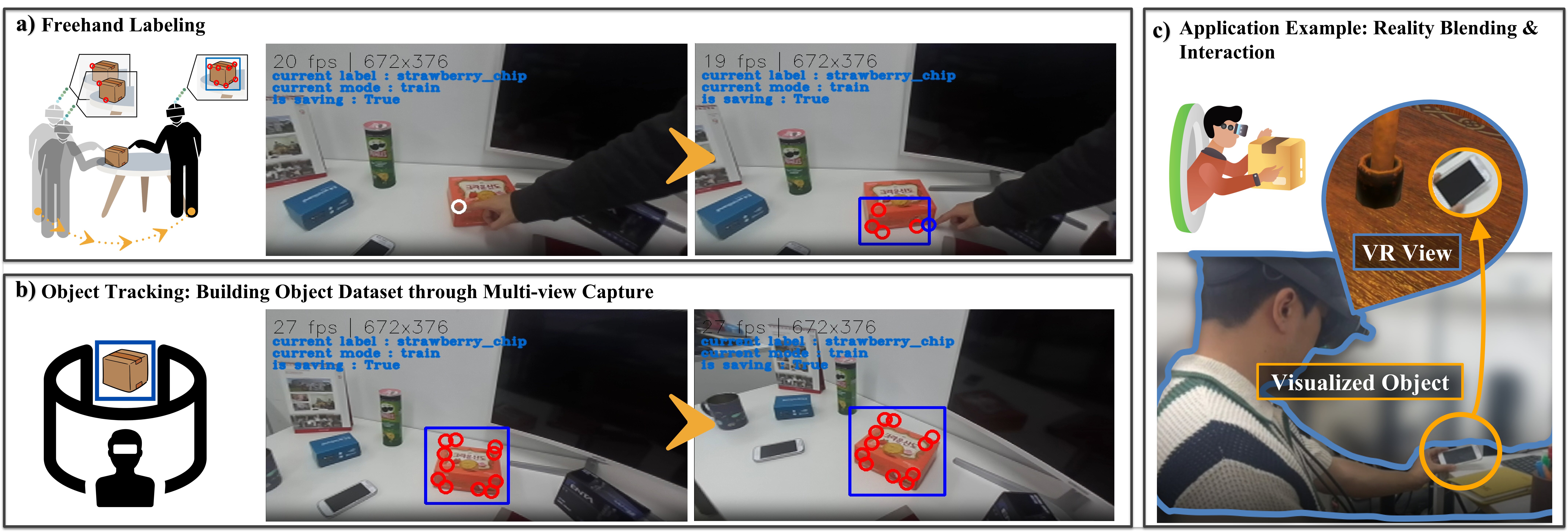 “VR 고글 쓴 채 ‘진짜 커피‘ 한 모금“ GIST, 가상현실(VR) 몰입 유지하며 필요한 현실 물체만 보여주는 AI 기술 개발 이미지